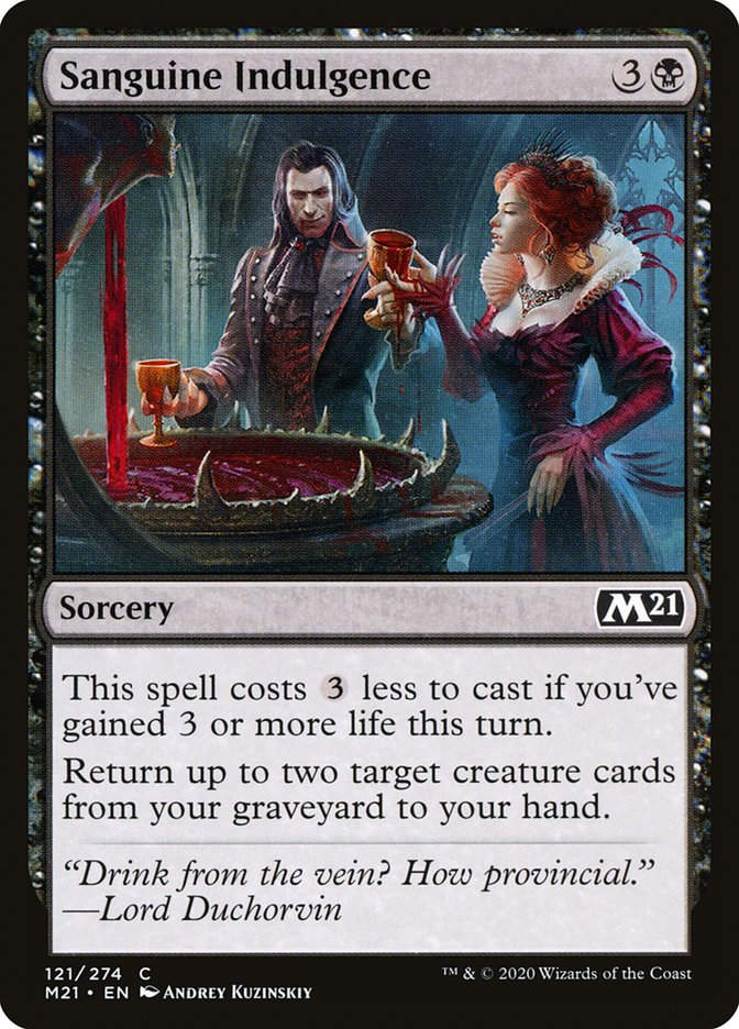 Sanguine Indulgence (M21) (121)
