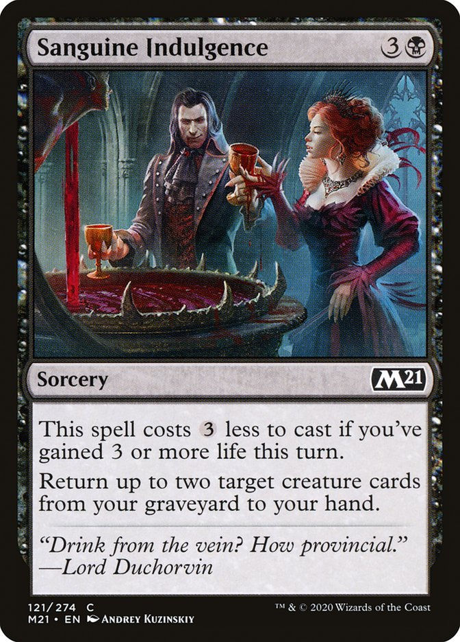 Sanguine Indulgence (M21) (121)