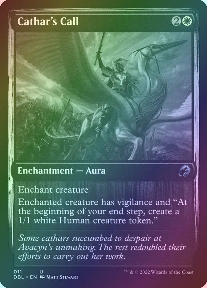 Cathar's Call (DBL) (11) / Foil
