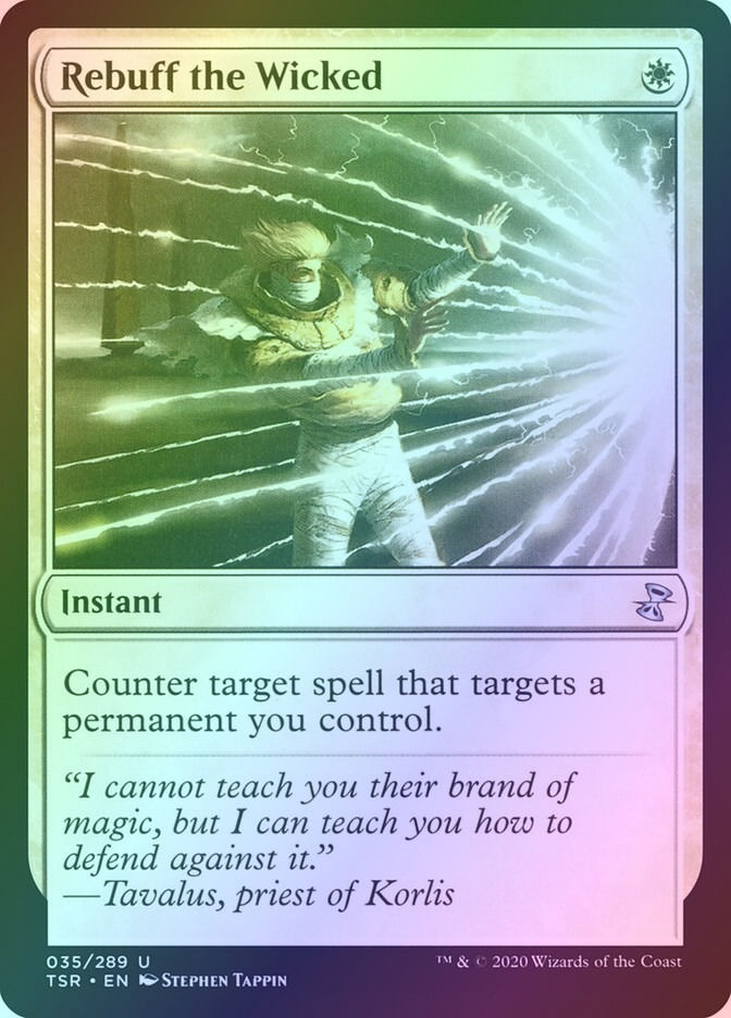Rebuff the Wicked (TSR) (35) / Foil