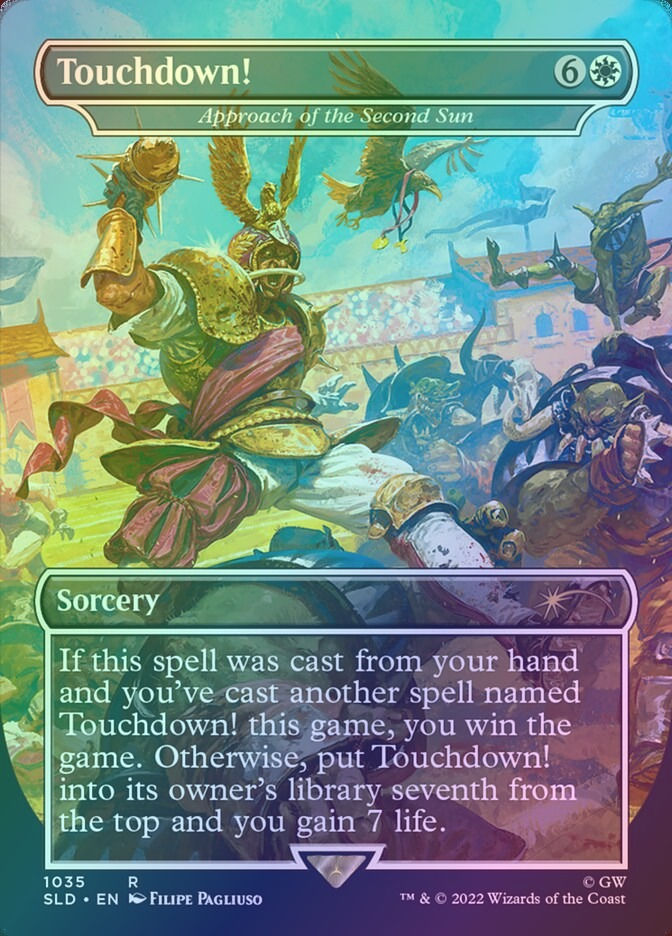 Approach of the Second Sun (SLD) (1035) / Borderless / Foil