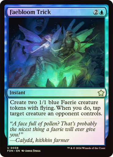 Faebloom Trick (FDN) (38) / Foil