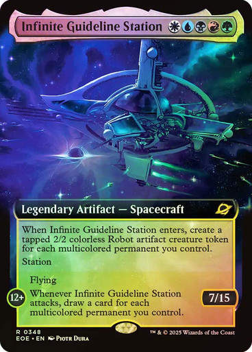 Infinite Guideline Station (EOE) (348) / Extended Art / Foil