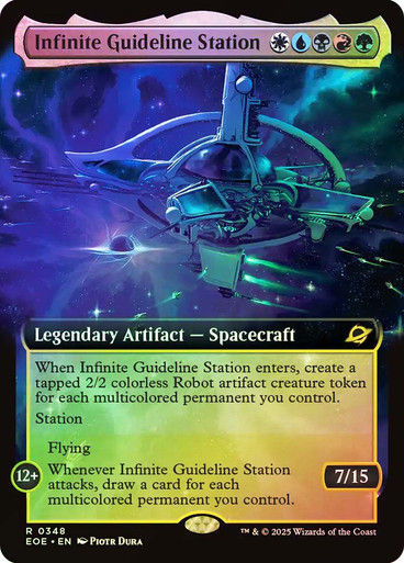 Infinite Guideline Station (EOE) (348) / Extended Art / Foil