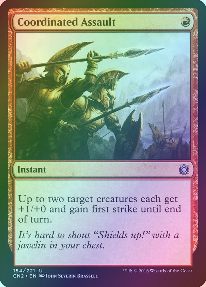 Coordinated Assault (CN2) (154) / Foil