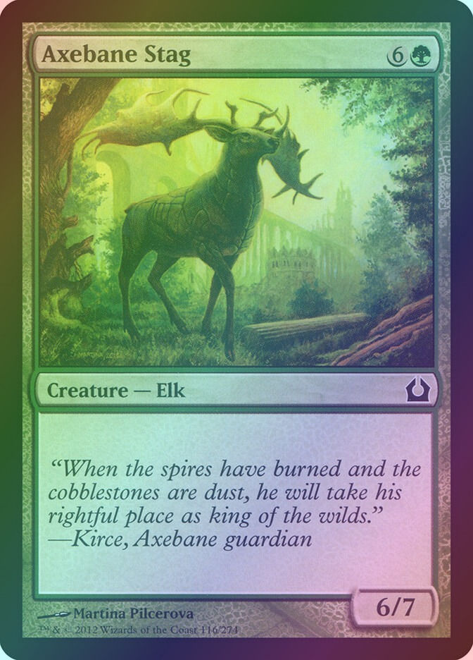 Axebane Stag (RTR) (116) / Foil