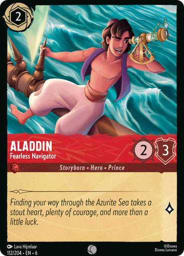 Aladdin - Fearless Navigator (LOR_AZU)