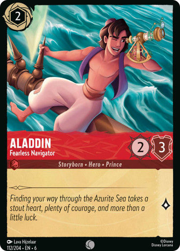 Aladdin - Fearless Navigator (LOR_AZU)