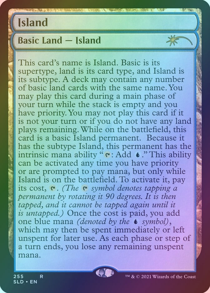 Island (SLD) (255) / Foil