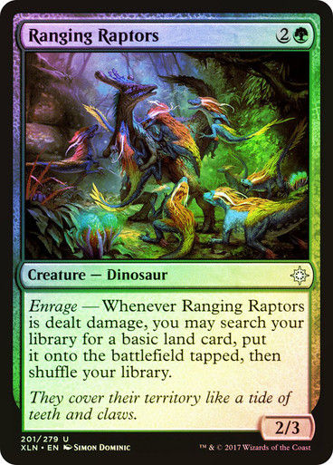 Ranging Raptors (XLN) (201) / Foil