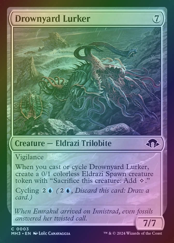 Drownyard Lurker (MH3) (3) / Foil