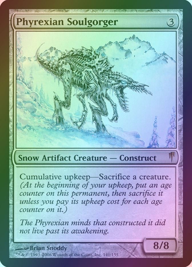 Phyrexian Soulgorger (CSP) (141) / Foil