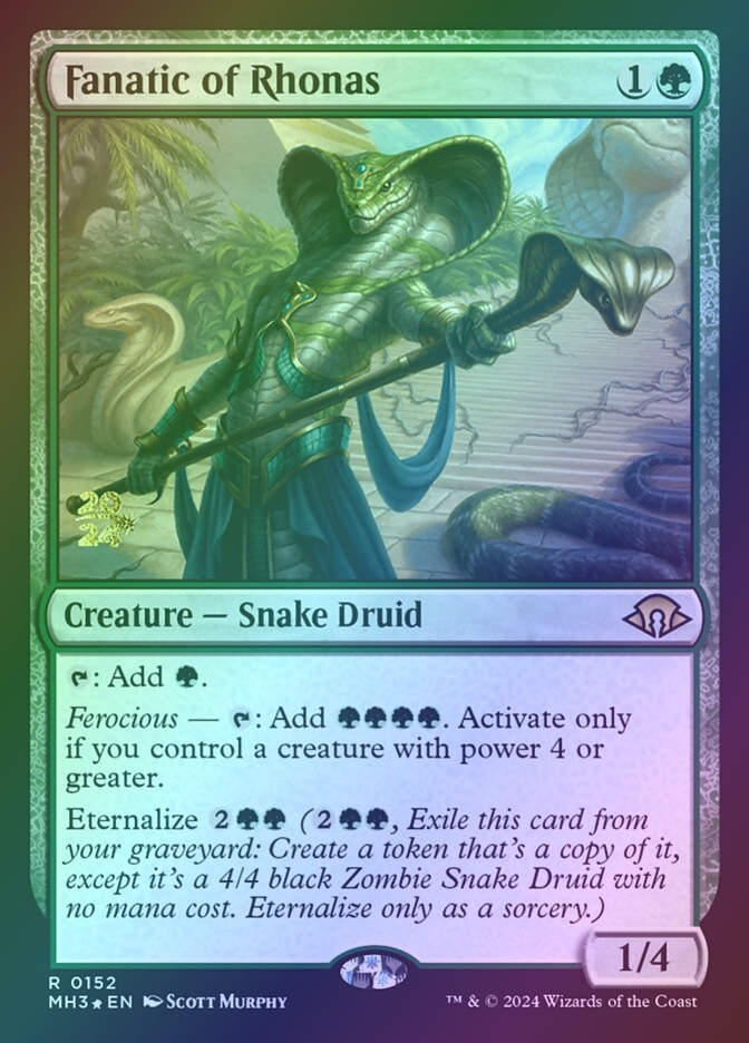 Fanatic of Rhonas (PMH3) (152s) / Foil