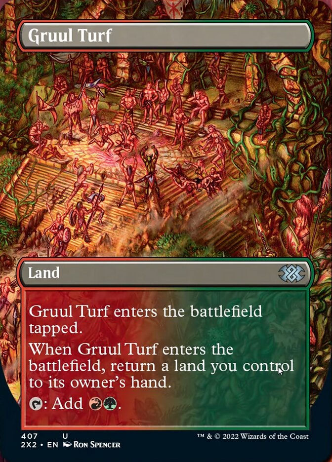 Gruul Turf (2X2) / Borderless