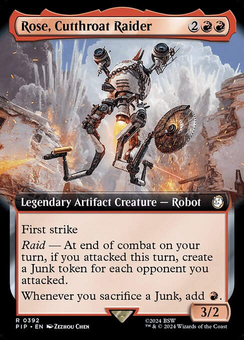 Rose, Cutthroat Raider (pip) (392) / Extended Art
