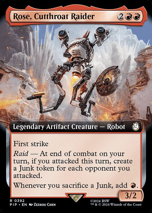 Rose, Cutthroat Raider (pip) (392) / Extended Art