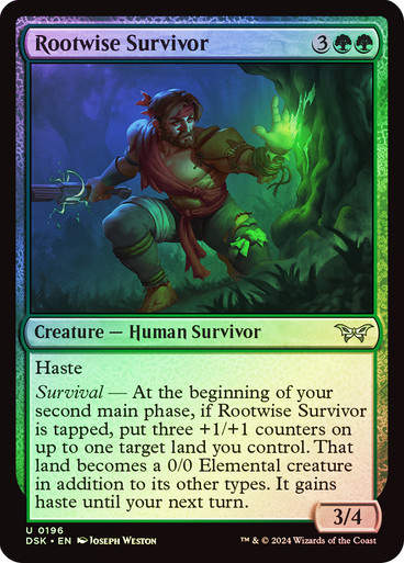 Rootwise Survivor (DSK) (196) / Foil