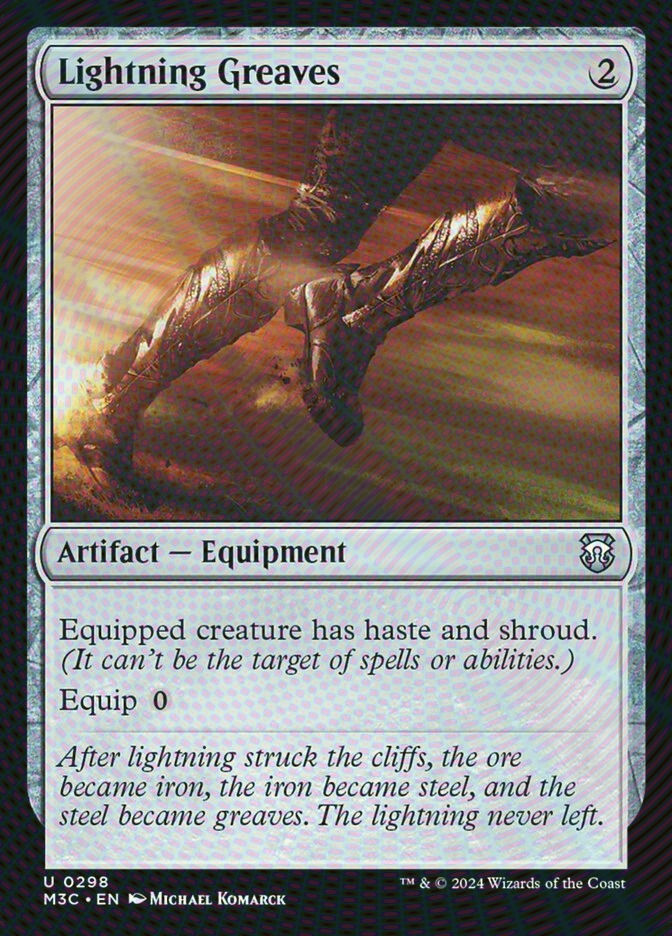 Lightning Greaves (M3C) (298) / Ripple Foil