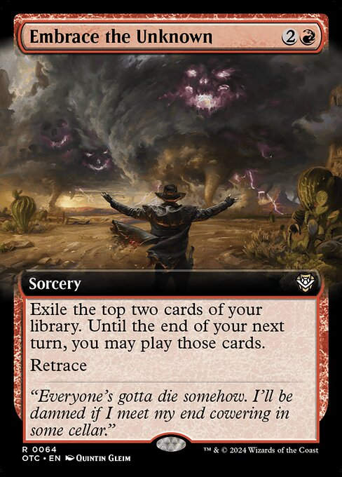 Embrace the Unknown (otc) (64) / Extended Art