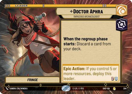 Doctor Aphra - Rapacious Archaeologist (Hyperspace) (SHD_#294)