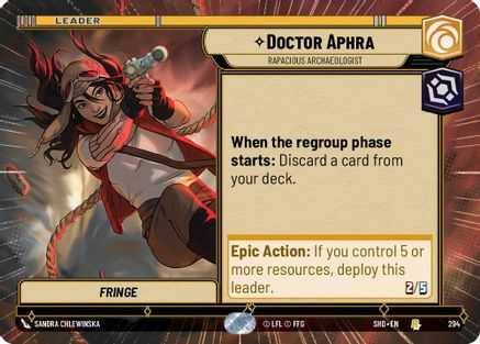 Doctor Aphra - Rapacious Archaeologist (Hyperspace) (SHD_#294)