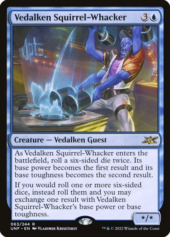 Vedalken Squirrel-Whacker (UNF) (63)