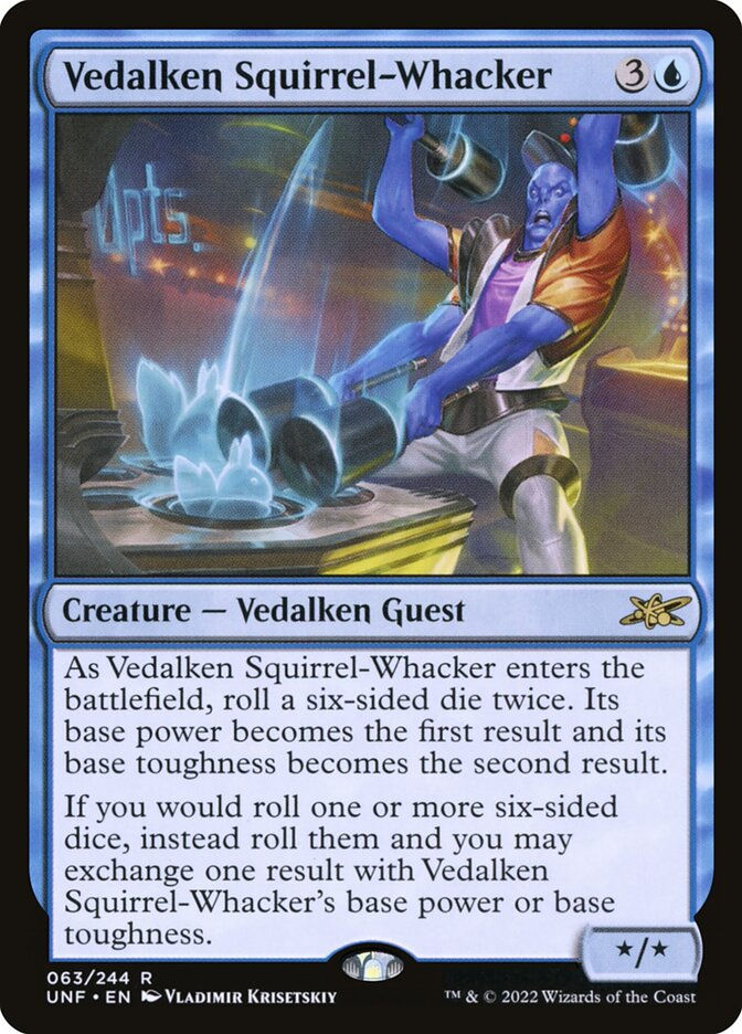 Vedalken Squirrel-Whacker (UNF) (63)