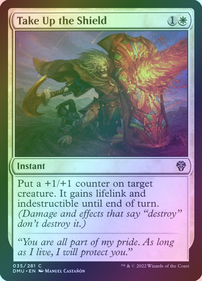 Take Up the Shield (DMU) (35) / Foil