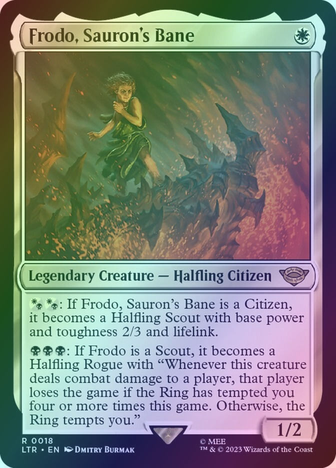 Frodo, Sauron's Bane (LTR) (18) / Foil