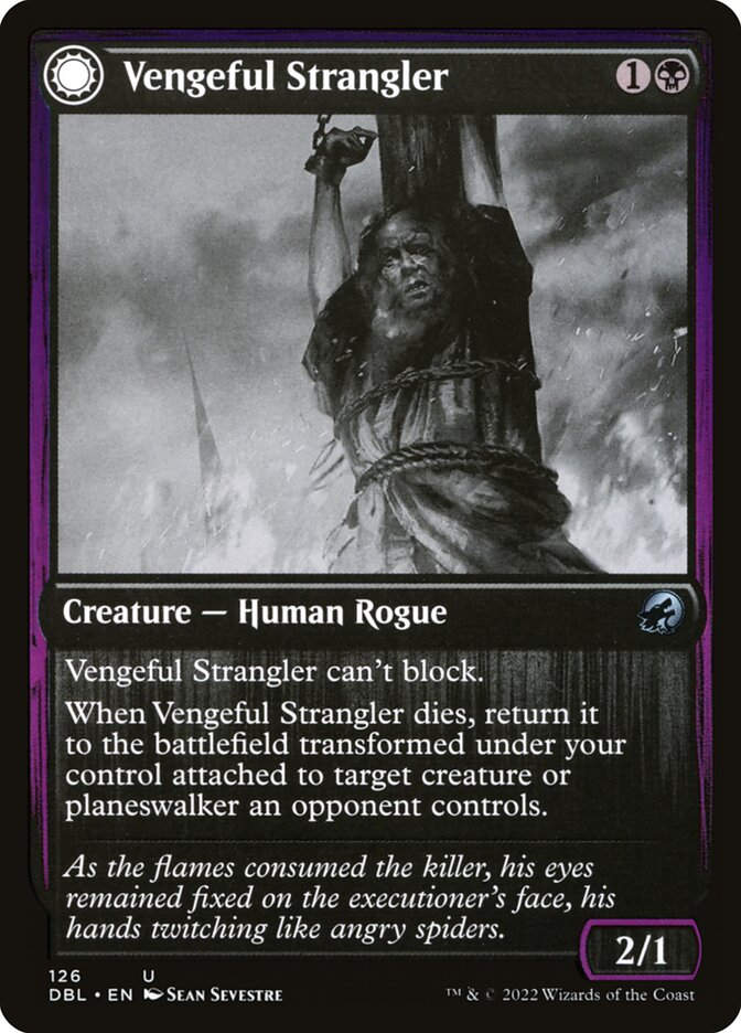Vengeful Strangler // Strangling Grasp (DBL) (126)