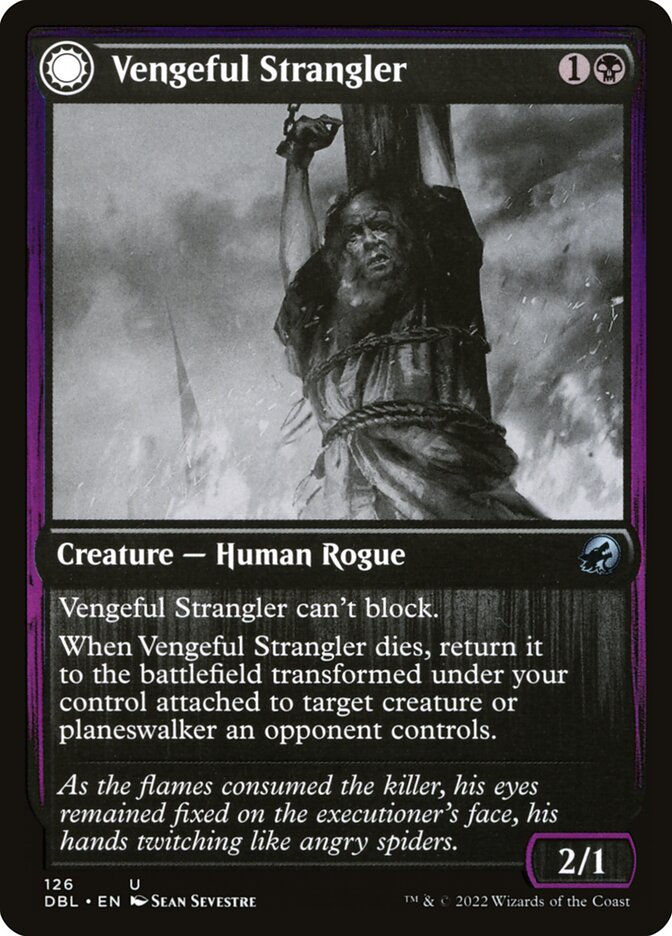 Vengeful Strangler // Strangling Grasp (DBL) (126) — cara 1 de 2