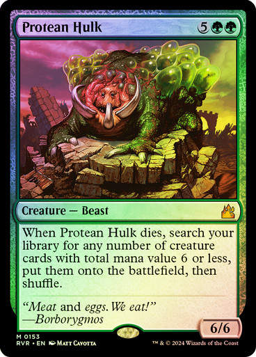 Protean Hulk (rvr) (153) / Foil