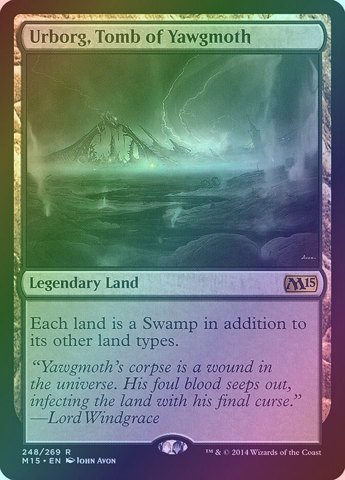 Urborg, Tomb of Yawgmoth (M15) (248) / Foil