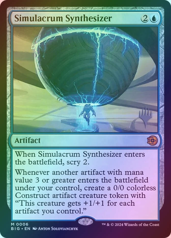 Simulacrum Synthesizer (PBIG) (6p) / Foil