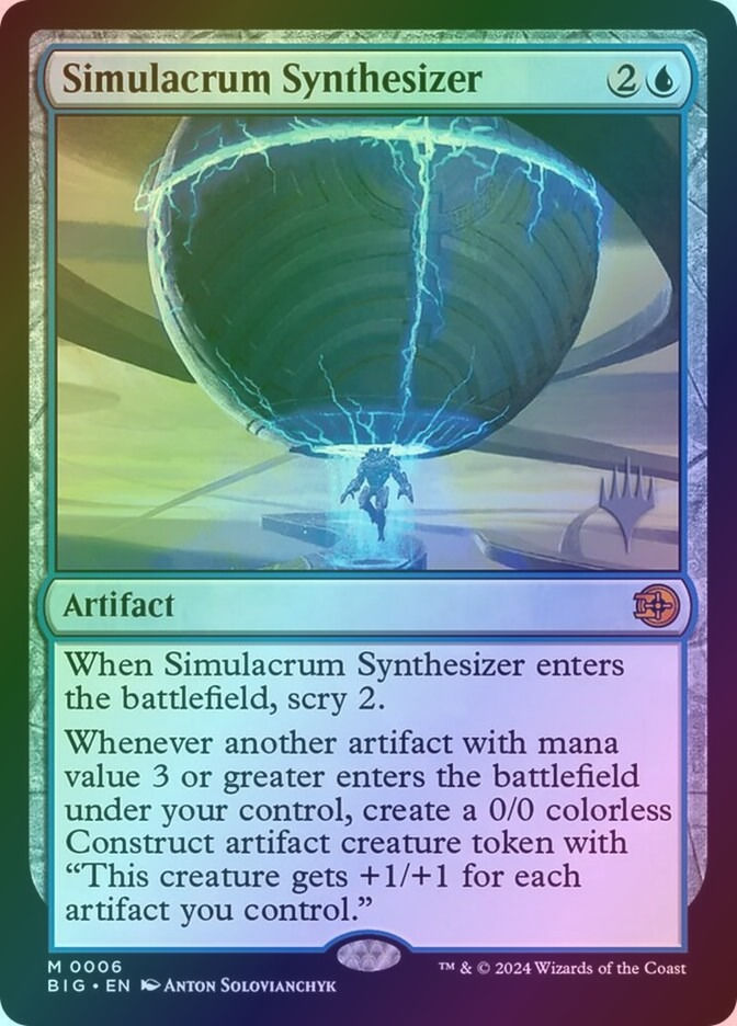 Simulacrum Synthesizer (PBIG) (6p) / Foil