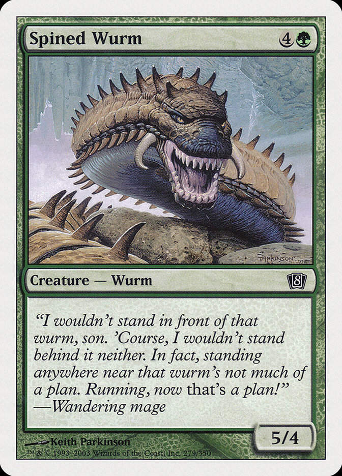 Spined Wurm (8ED) (279)