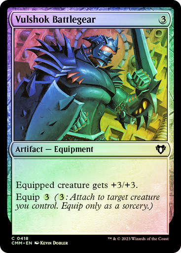 Vulshok Battlegear (cmm) / Foil