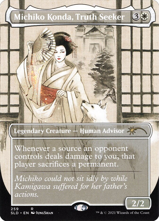 Michiko Konda, Truth Seeker (SLD) (259) / Borderless