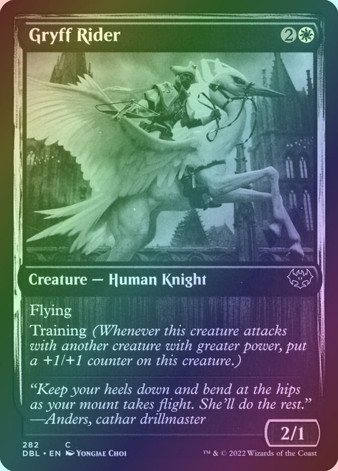 Gryff Rider (DBL) (282) / Foil