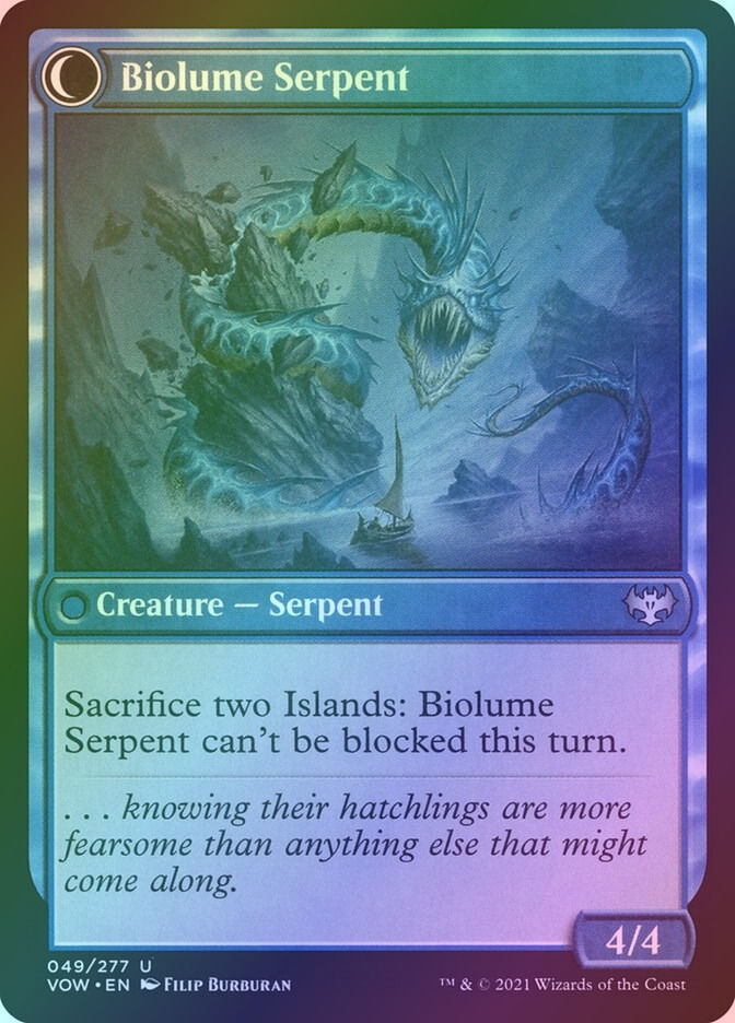 Biolume Egg // Biolume Serpent (VOW) (49) / Foil — cara 2 de 2