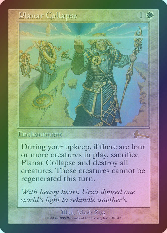 Planar Collapse (ULG) (18) / Foil