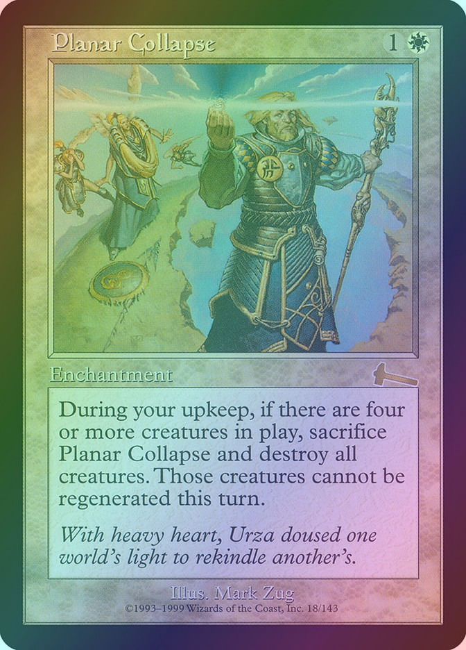 Planar Collapse (ULG) (18) / Foil