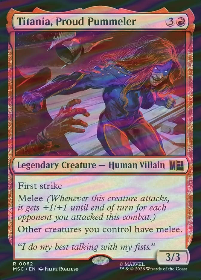 Titania, Proud Pummeler (MSC) (62) / Surge Foil