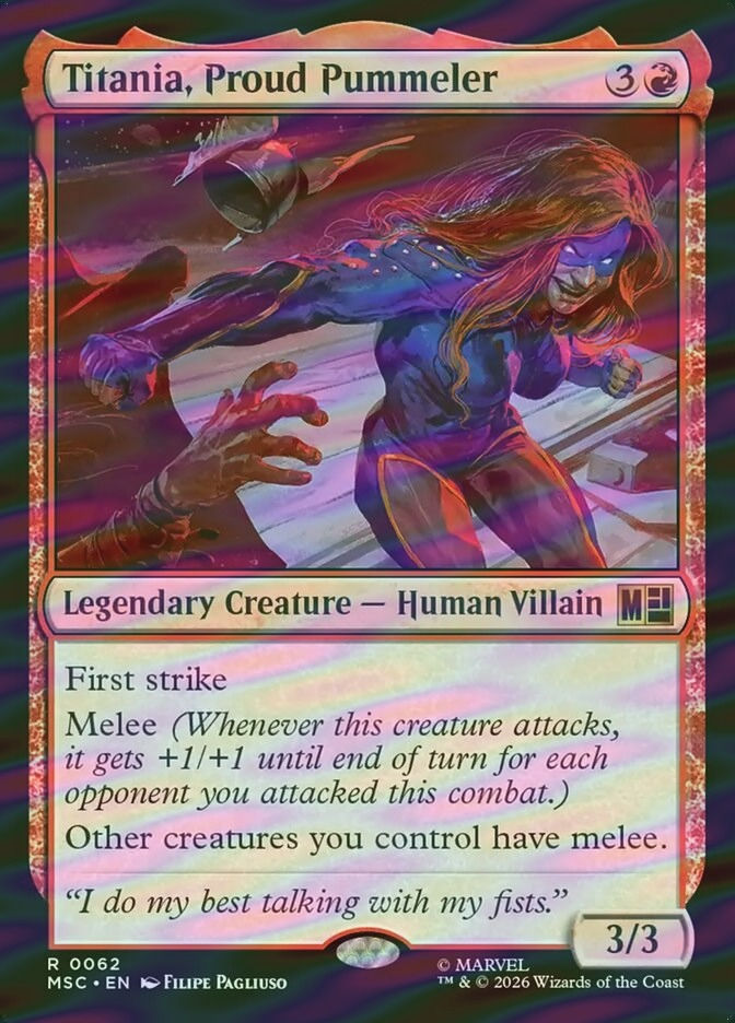 Titania, Proud Pummeler (MSC) (62) / Surge Foil