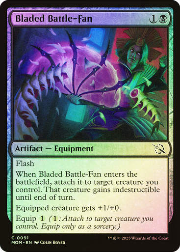 Bladed Battle-Fan (mom) / Foil