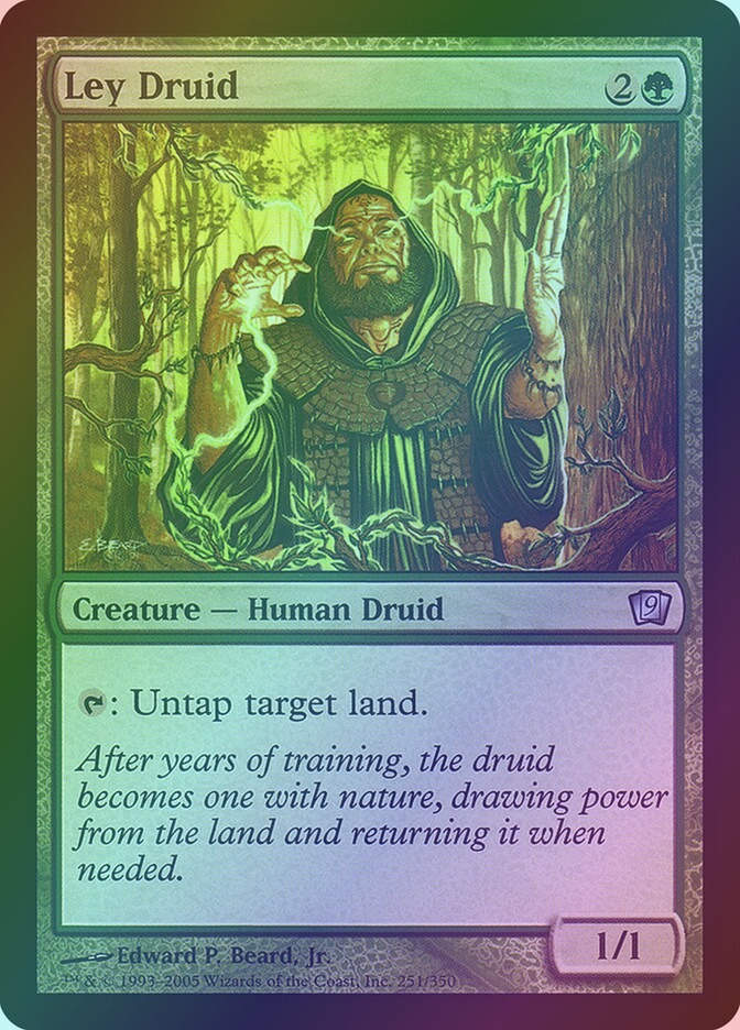 Ley Druid (9ED) (251★) / Foil