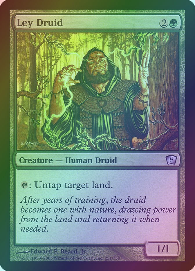 Ley Druid (9ED) (251★) / Foil