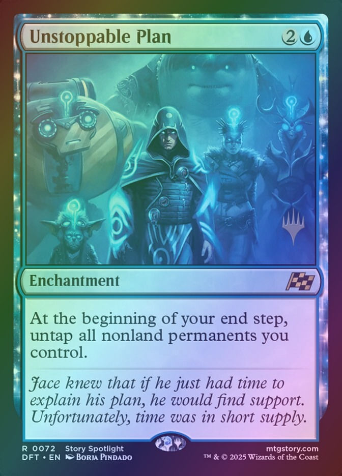 Unstoppable Plan (PDFT) (72p) / Foil