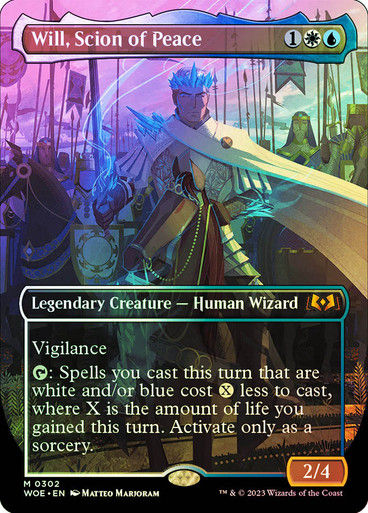 Will, Scion of Peace (woe) / Borderless Foil