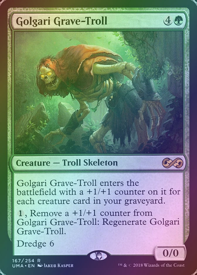 Golgari Grave-Troll (UMA) (167) / Foil